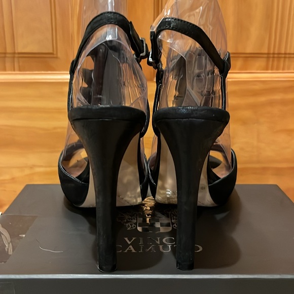 Vince Camuto Miston Ruffle Heels - Picture 7 of 12